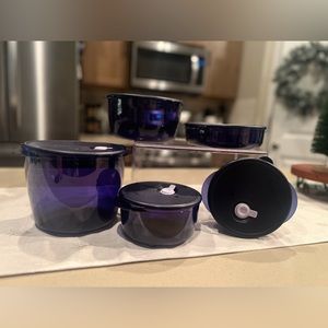 5 Piece VENT N SERVE Containers